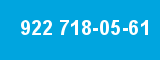 922 718-05-61